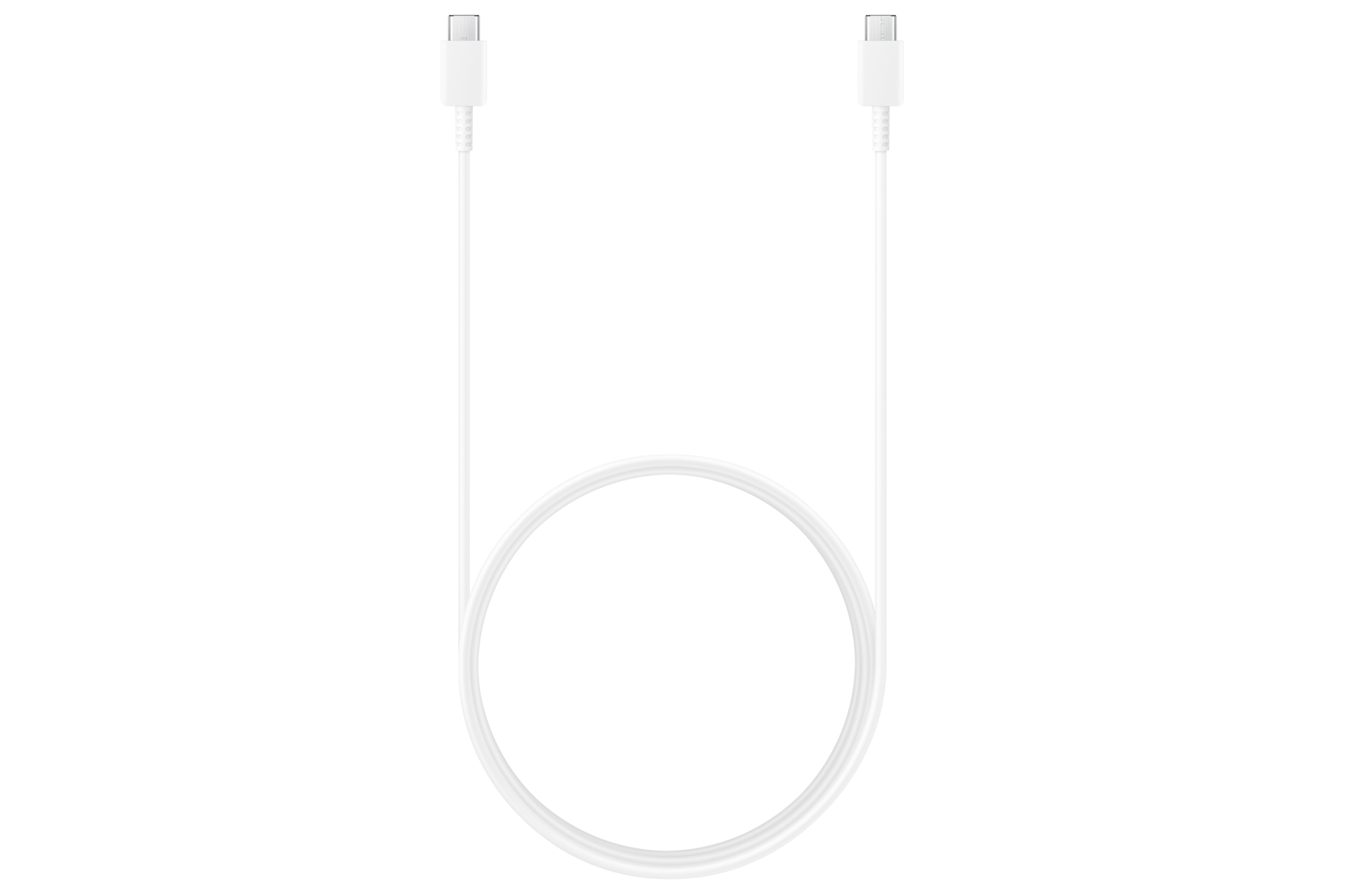 USB C to C 케이블 (3 A, 1.8 m) (화이트) 제품 메인 이미지 