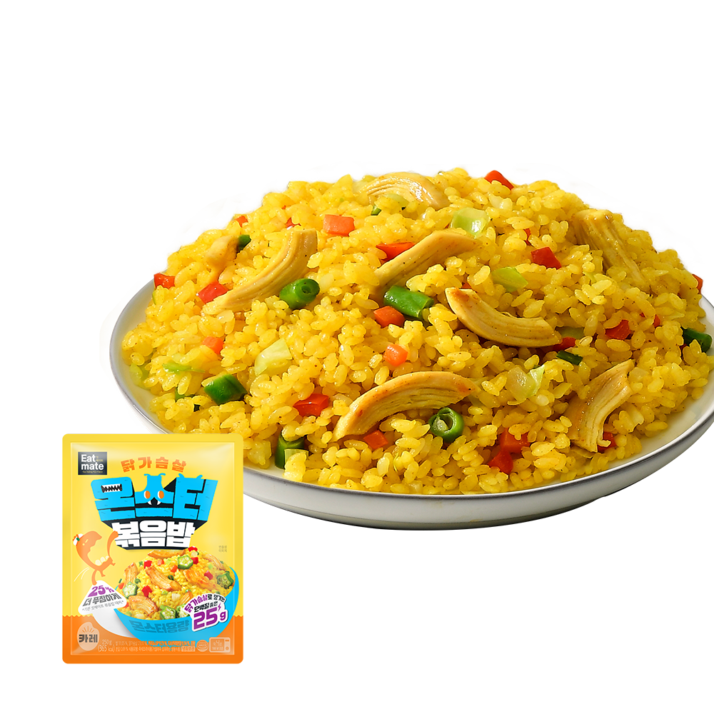 푸드나무 잇메이트 닭가슴살 몬스터 볶음밥 카레 250g [1개] - 에누리 가격비교
