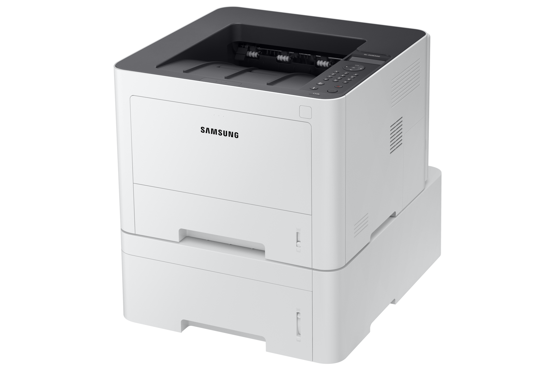 흑백 레이저프린터 38 ppm 제품 옆뒷면