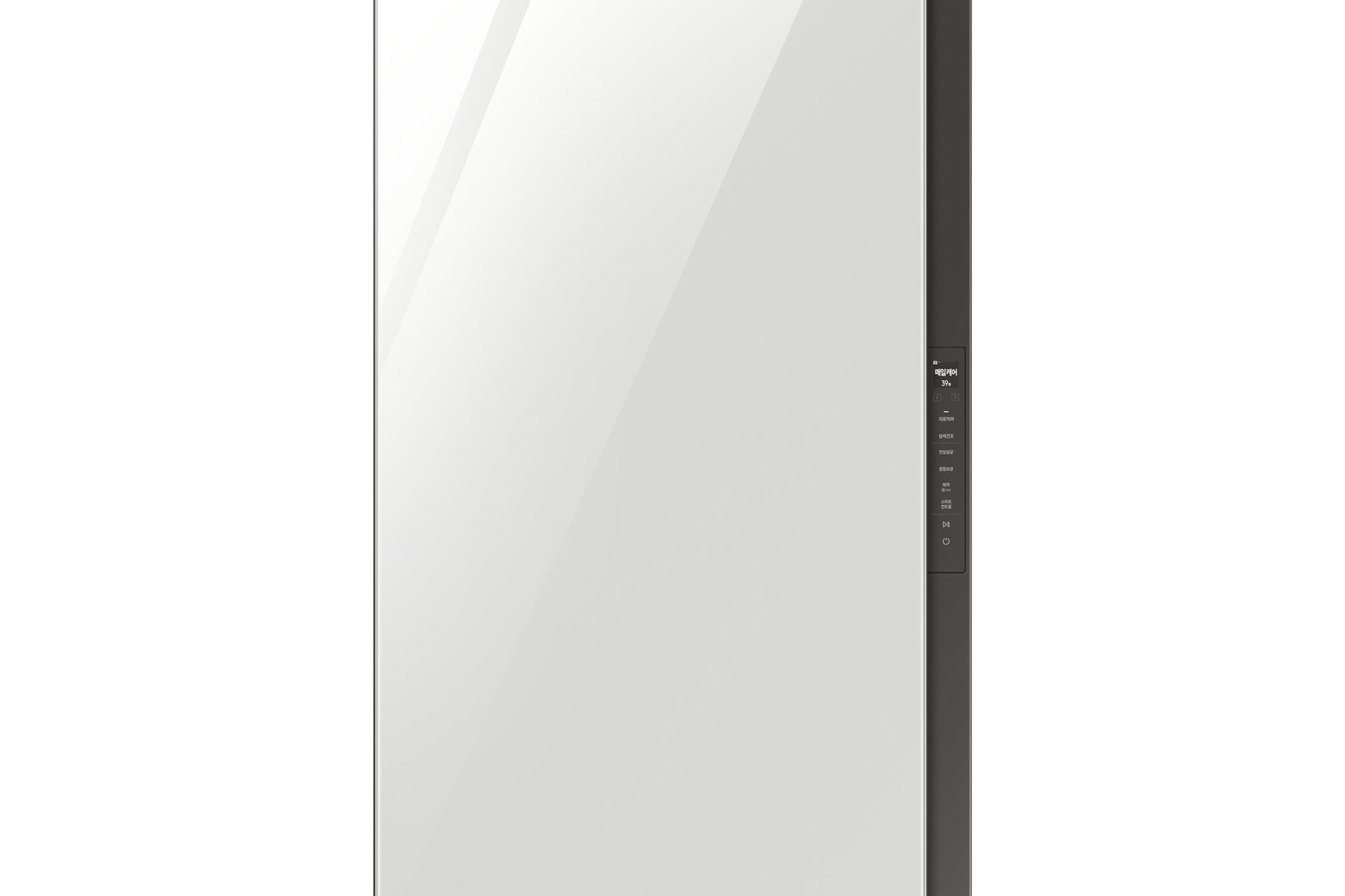 BESPOKE 에어드레서 대용량 글램 화이트 디스플레이 확대