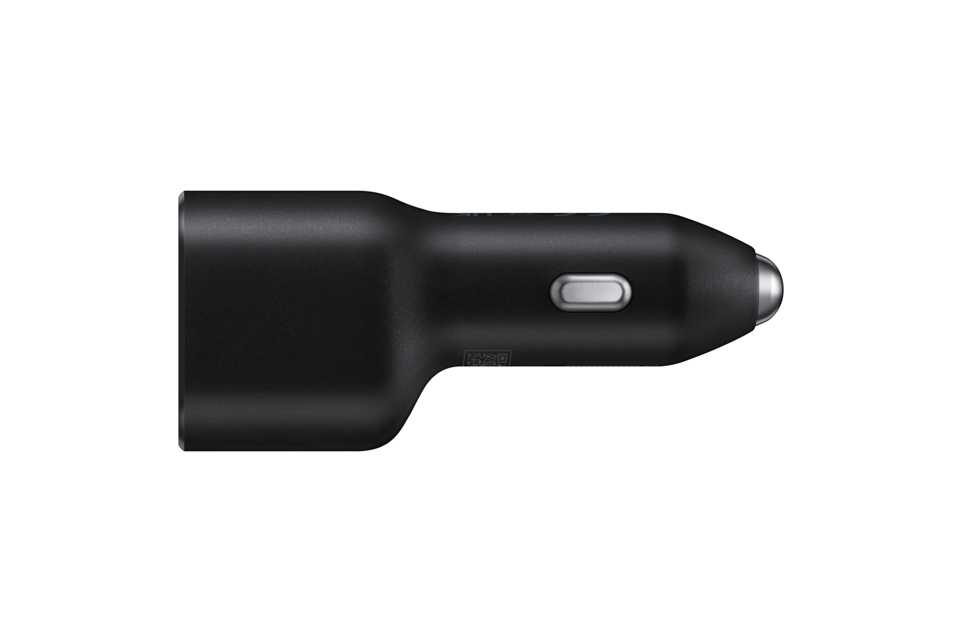 40 W 듀얼 차량용 충전기 (Type-C 25 W, USB-A 15 W, 케이블 미포함) (블랙) 제품 측면 이미지 