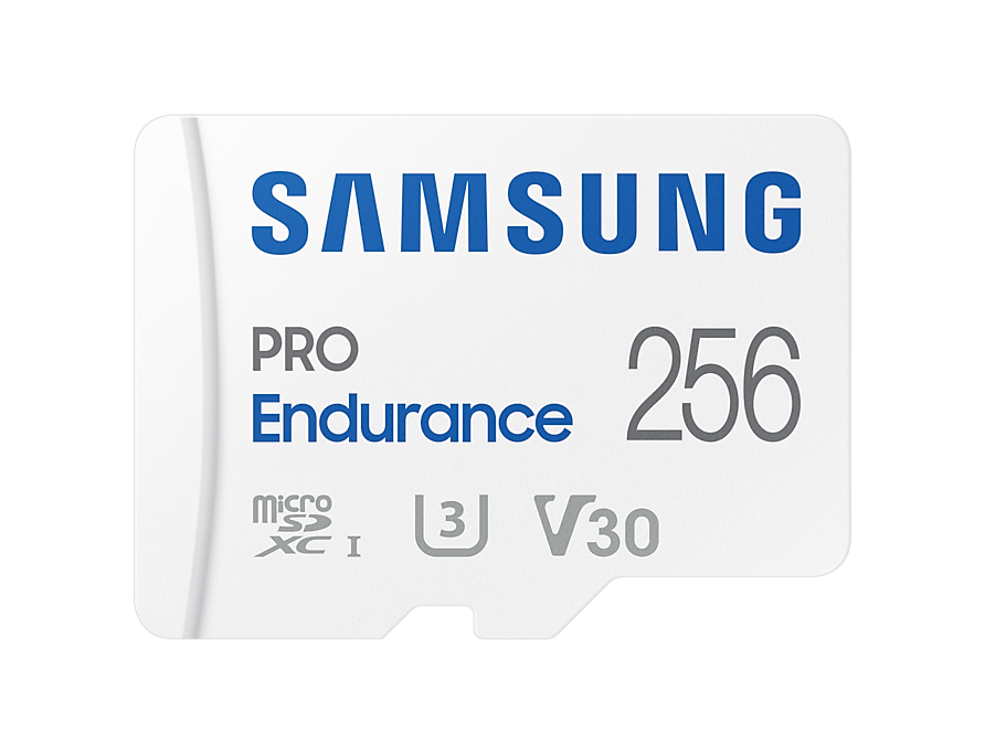 마이크로SD 메모리카드 PRO Endurance 256 GB 화이트 정면