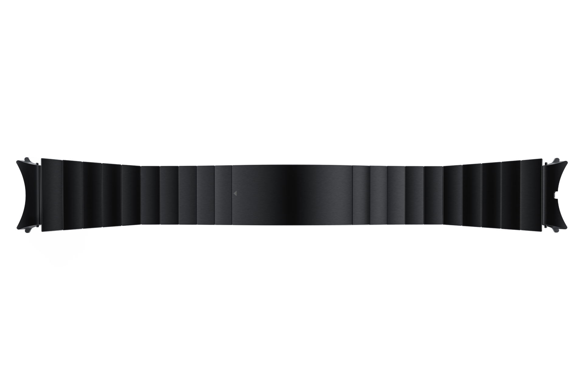 갤럭시 워치4 클래식 링크 브레이슬릿 스트랩(20 mm, 워치4 클래식 46 mm) 블랙 제품 정면 이미지