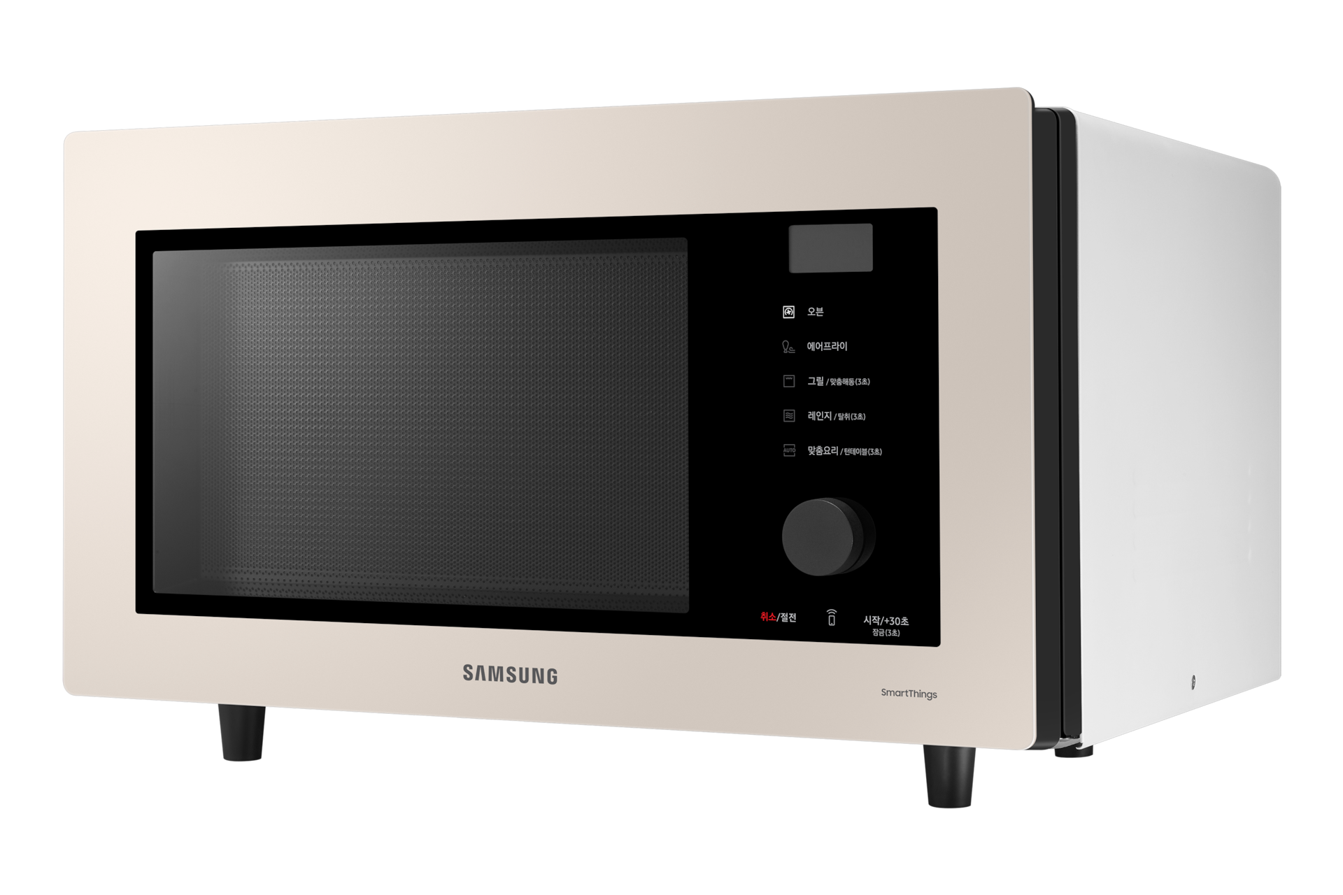 Bespoke 큐커 오븐 32L (스팀쿠커) 글램 베이지 우측면