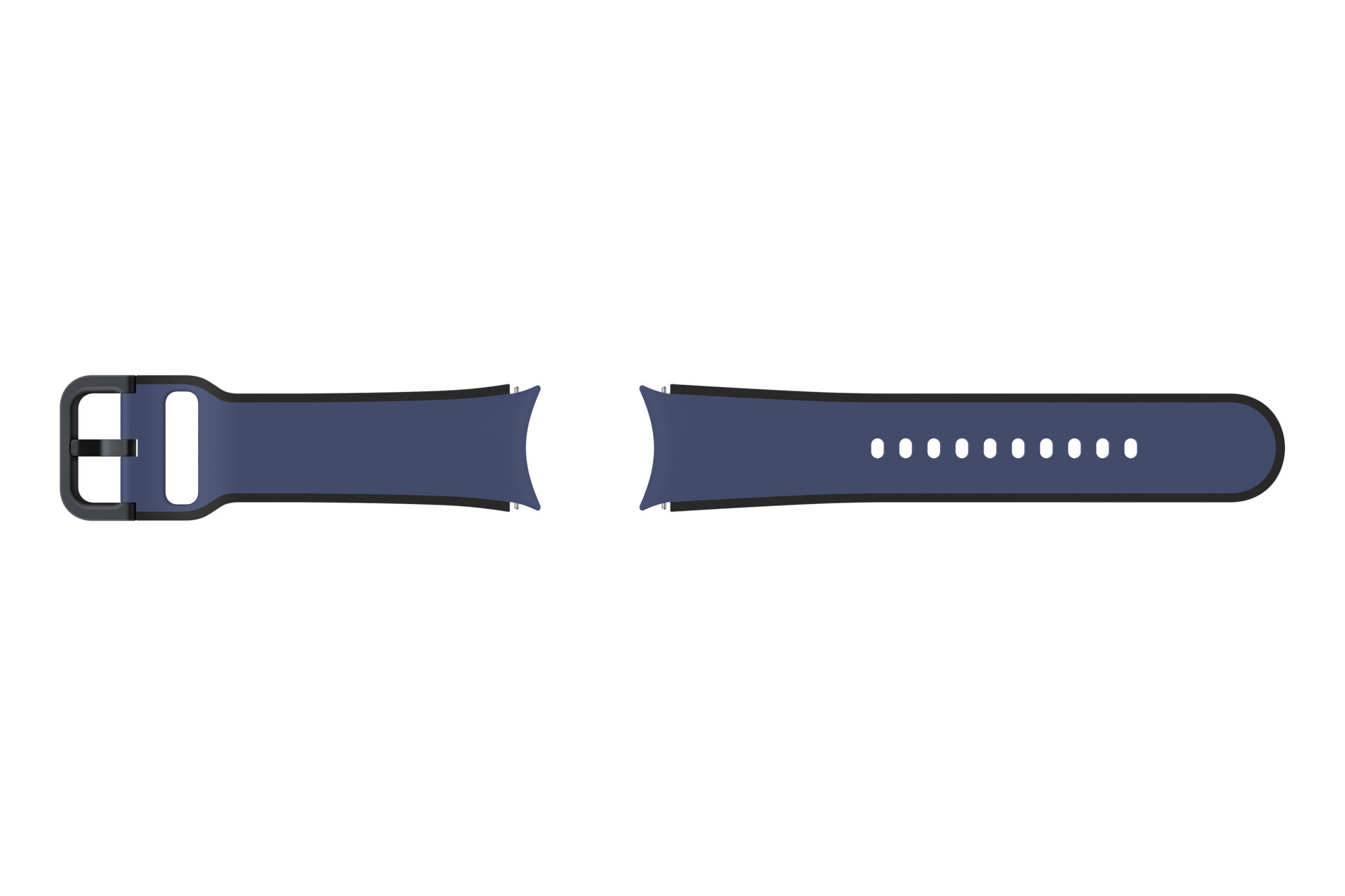 갤럭시 워치5 시리즈 투톤 스포츠 스트랩 (20 mm, S/M) 네이비 컬러 스트랩 정면