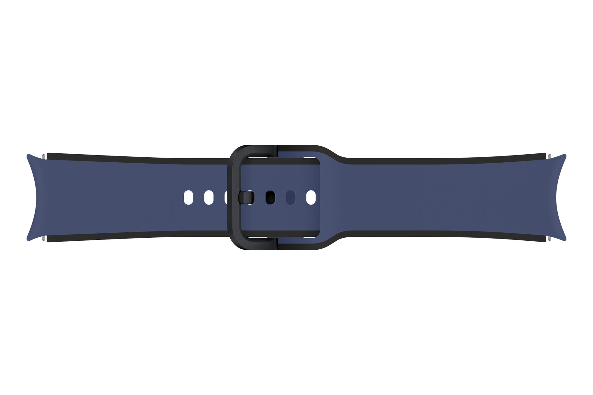 갤럭시 워치5 시리즈 투톤 스포츠 스트랩 (20 mm, S/M) 네이비 컬러 버클 확대 이미지
