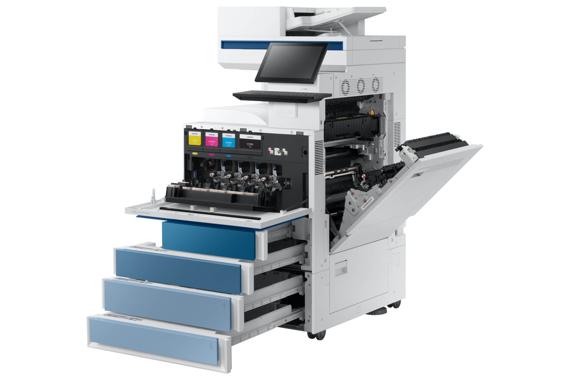 SL-X9700LX 페이퍼 트레이 오픈 이미지