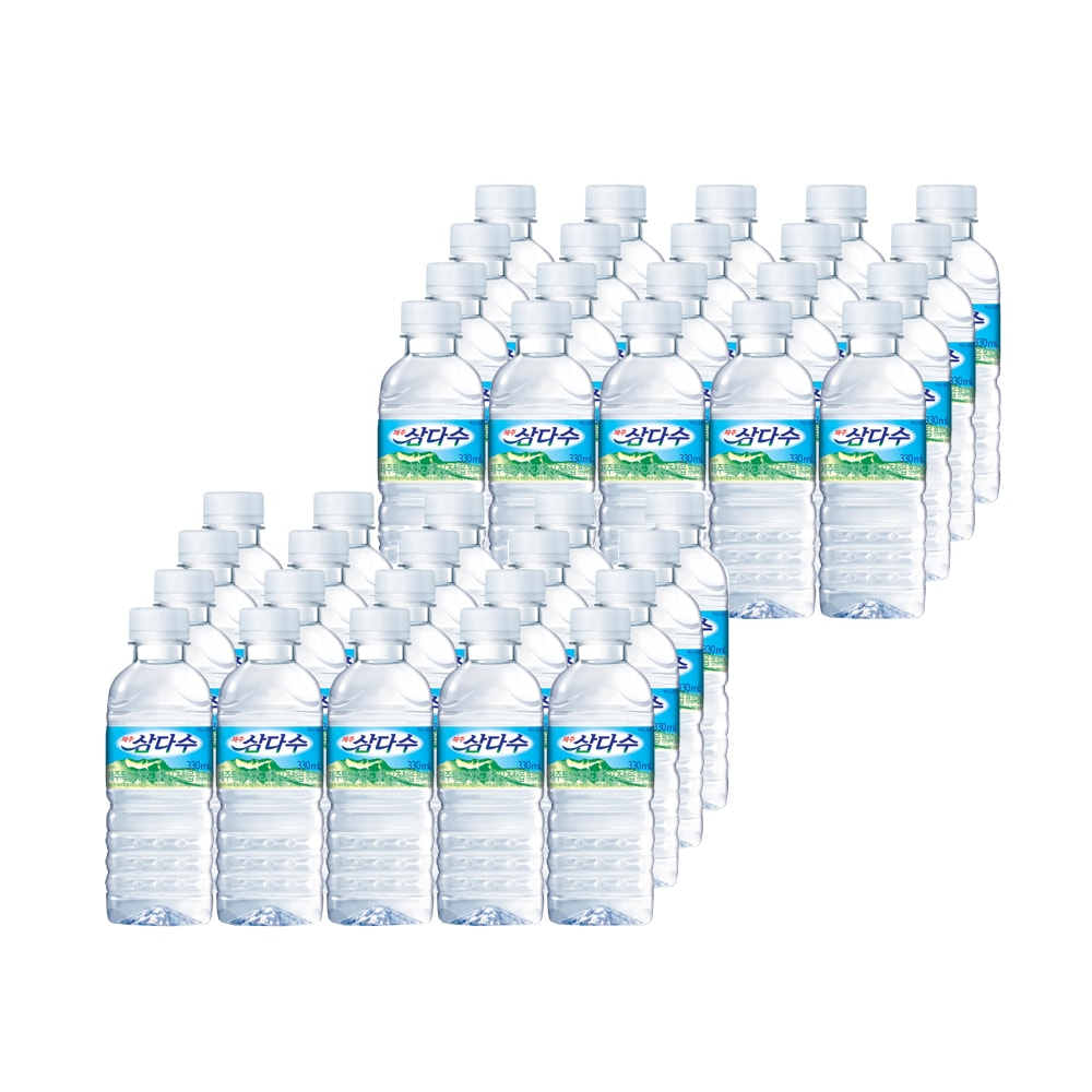 [[광동제약] 제주 삼다수 330ml x 40개(무/유라벨 랜덤발송) 1번째 이미지]