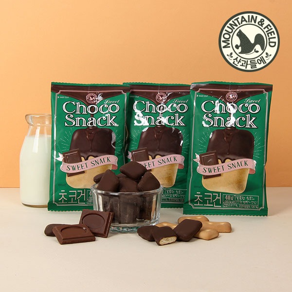 [산과들에] 초코건x20봉 1번째 이미지