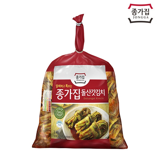 돌산갓김치3kg