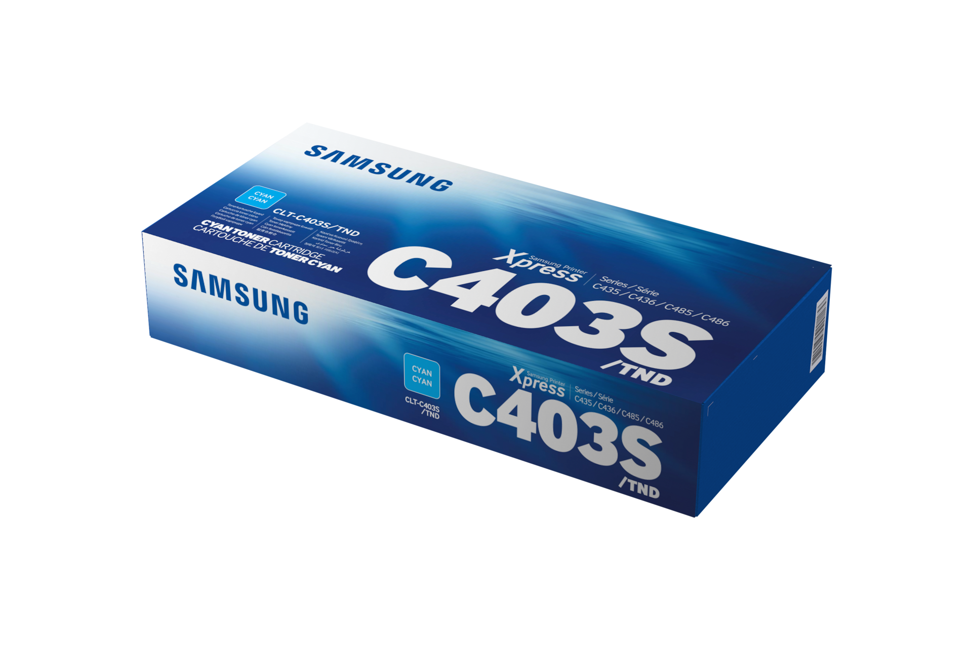 컬러 레이저 프린터 토너 1,000매 (사이안) | CLT-C403S/TND | Samsung 대한민국