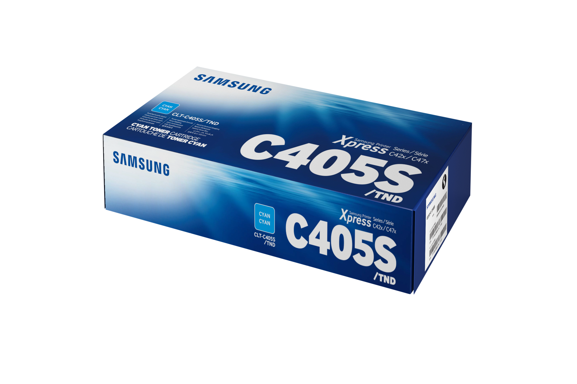 컬러 레이저프린터 토너 1,000 매 사이안 컬러 상자 정면 이미지