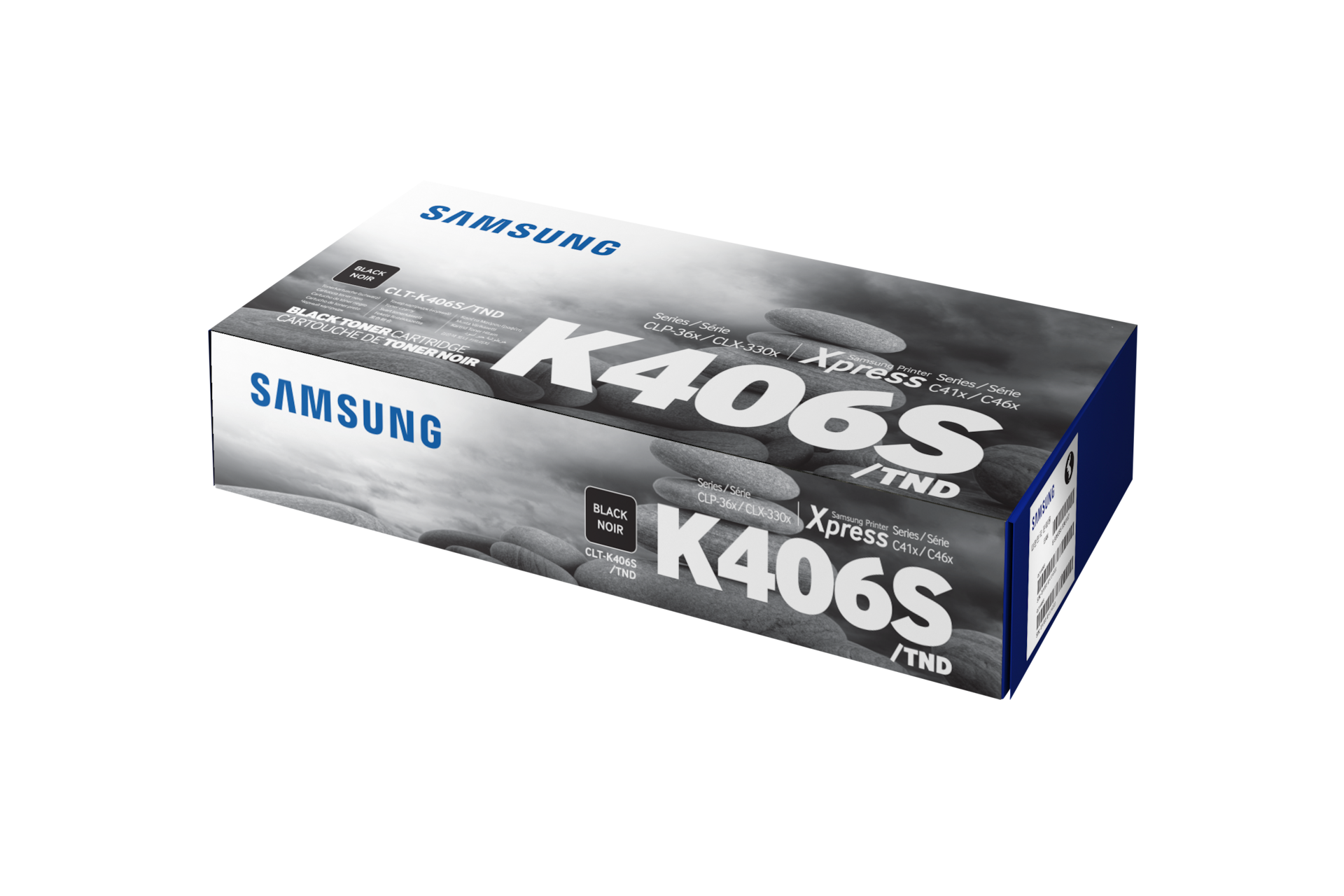 컬러 레이저프린터 토너 1,500 매 블랙 컬러 상자 정면 이미지