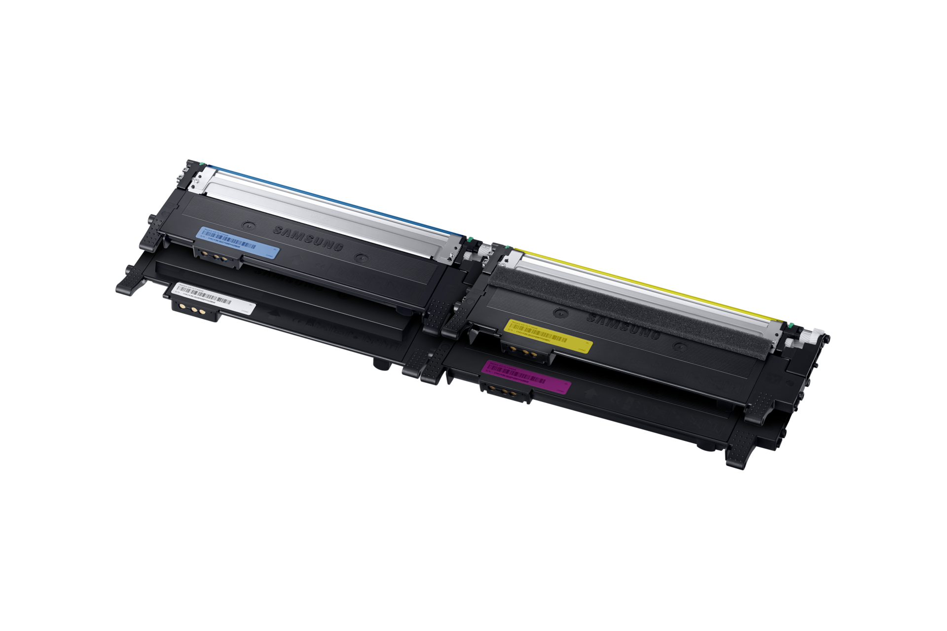 컬러 레이저프린터 토너 4색 패키지 멀티 컬러 제품 정면 이미지