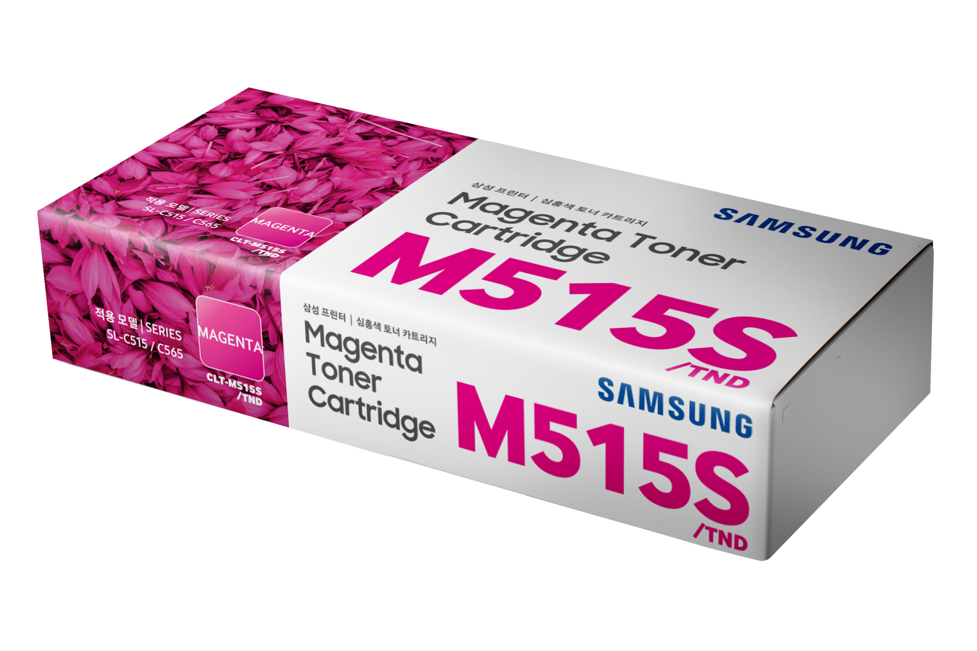 컬러 레이저프린터 토너 1,000 매 마젠타 컬러 상자 정면 이미지