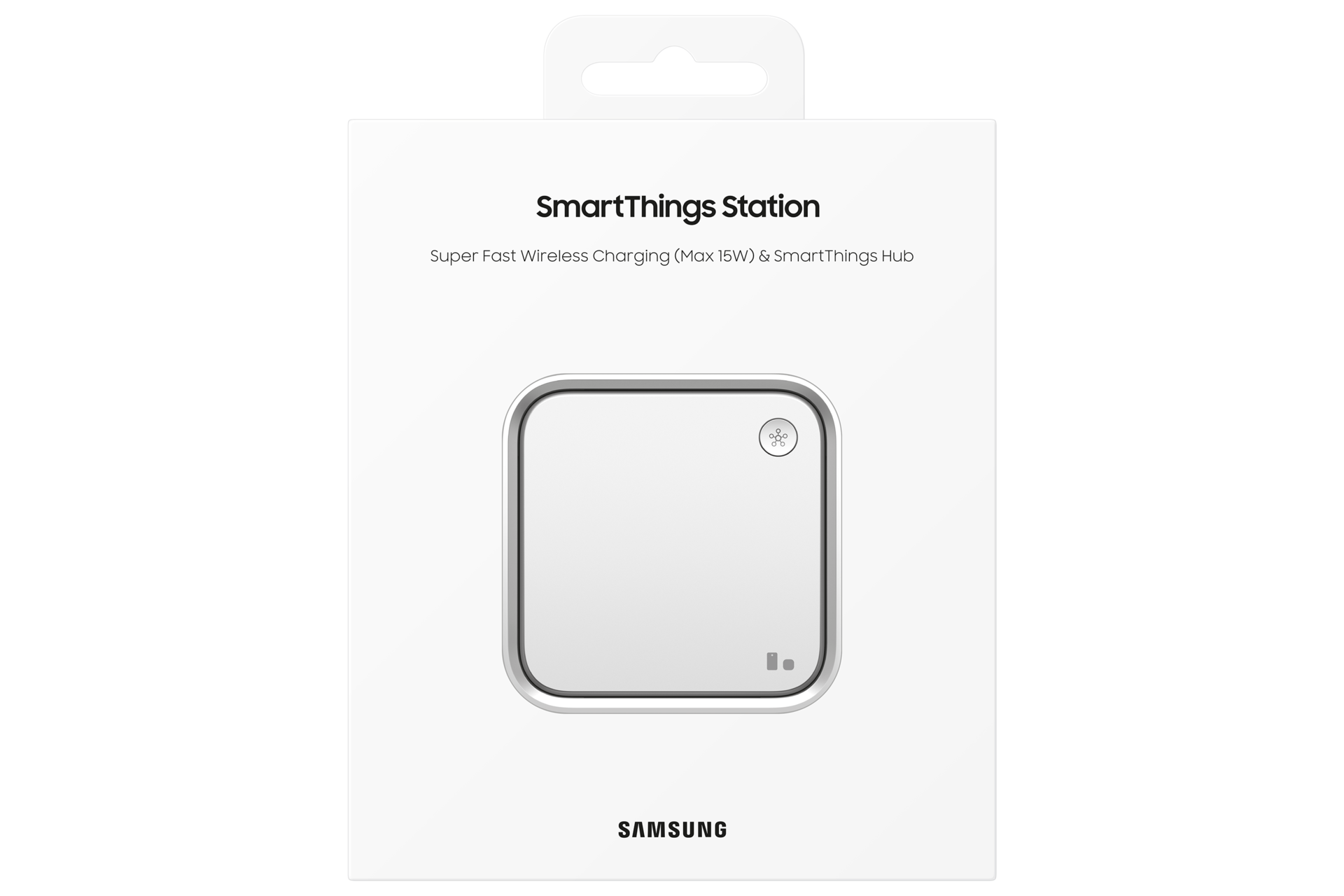 스마트싱스 스테이션 화이트 제품 패키지 상자 이미지