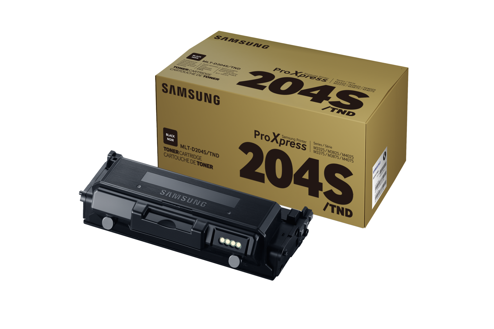 흑백 레이저프린터 토너 3,000 매 (블랙) 제품 상자 + 토너 이미지