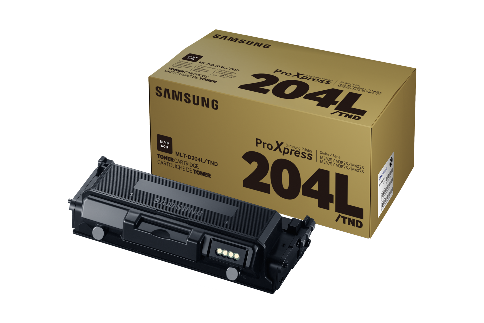 흑백 레이저프린터 토너 5,000 매 (블랙) 제품 상자 + 토너 이미지