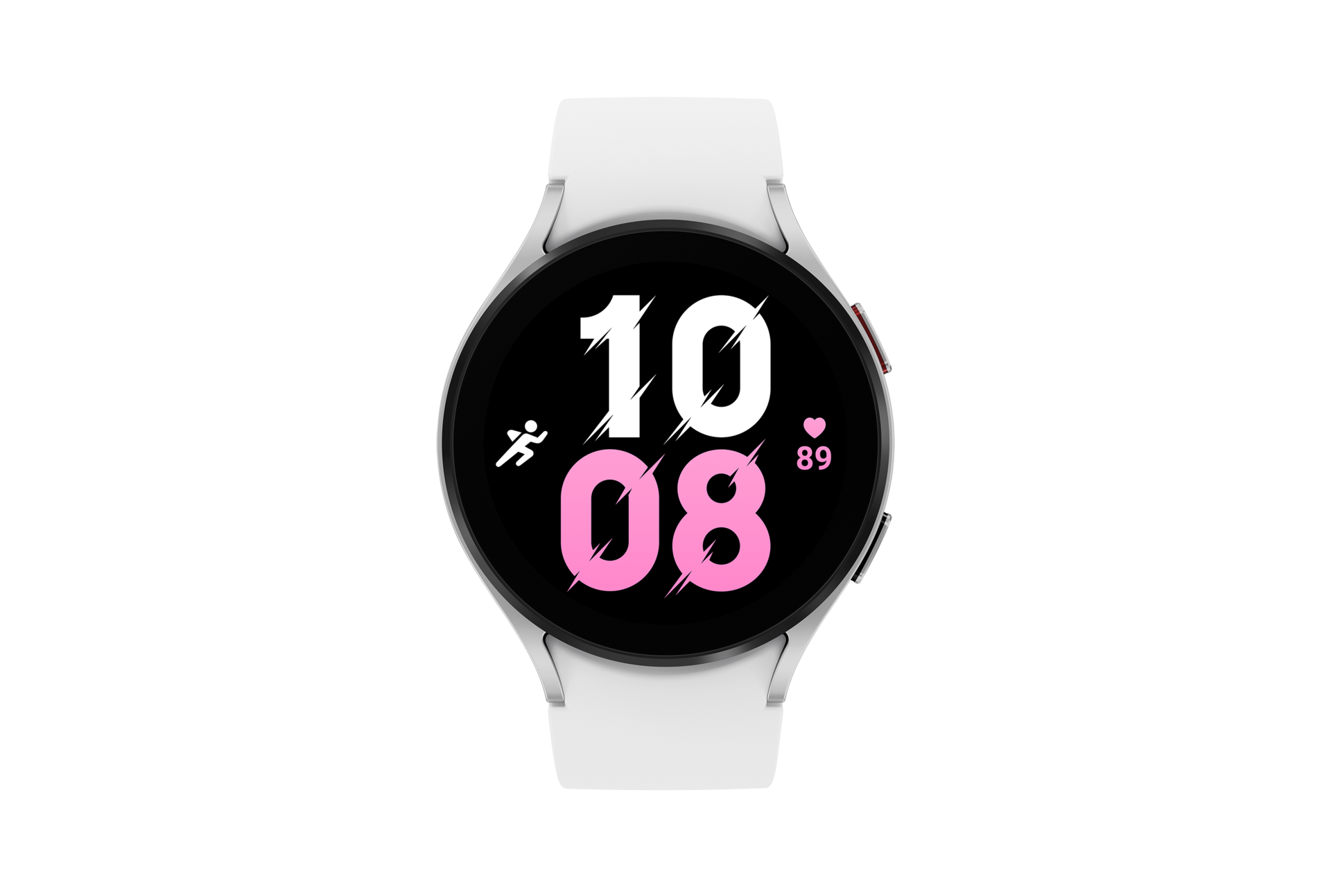 갤럭시 워치5 44 mm 실버 (블루투스) 정면
