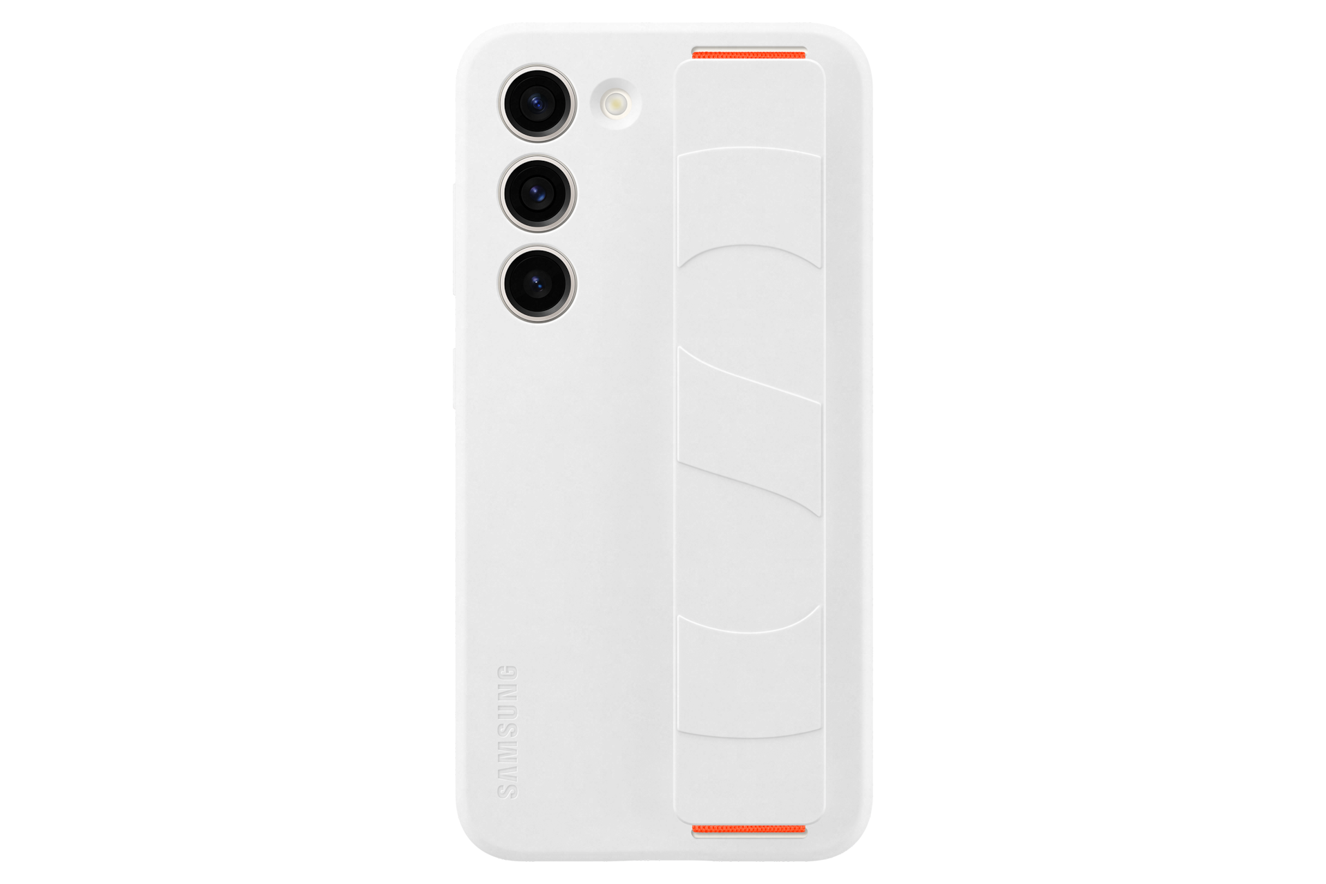 갤럭시 S23 실리콘 그립 케이스 (화이트) | EF-GS911TWEGKR | Samsung 대한민국