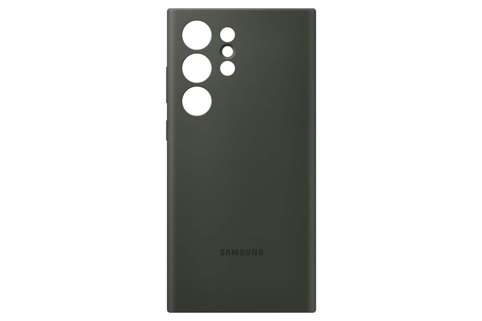 갤럭시 S23 Ultra 실리콘 케이스 그린 색상 정면