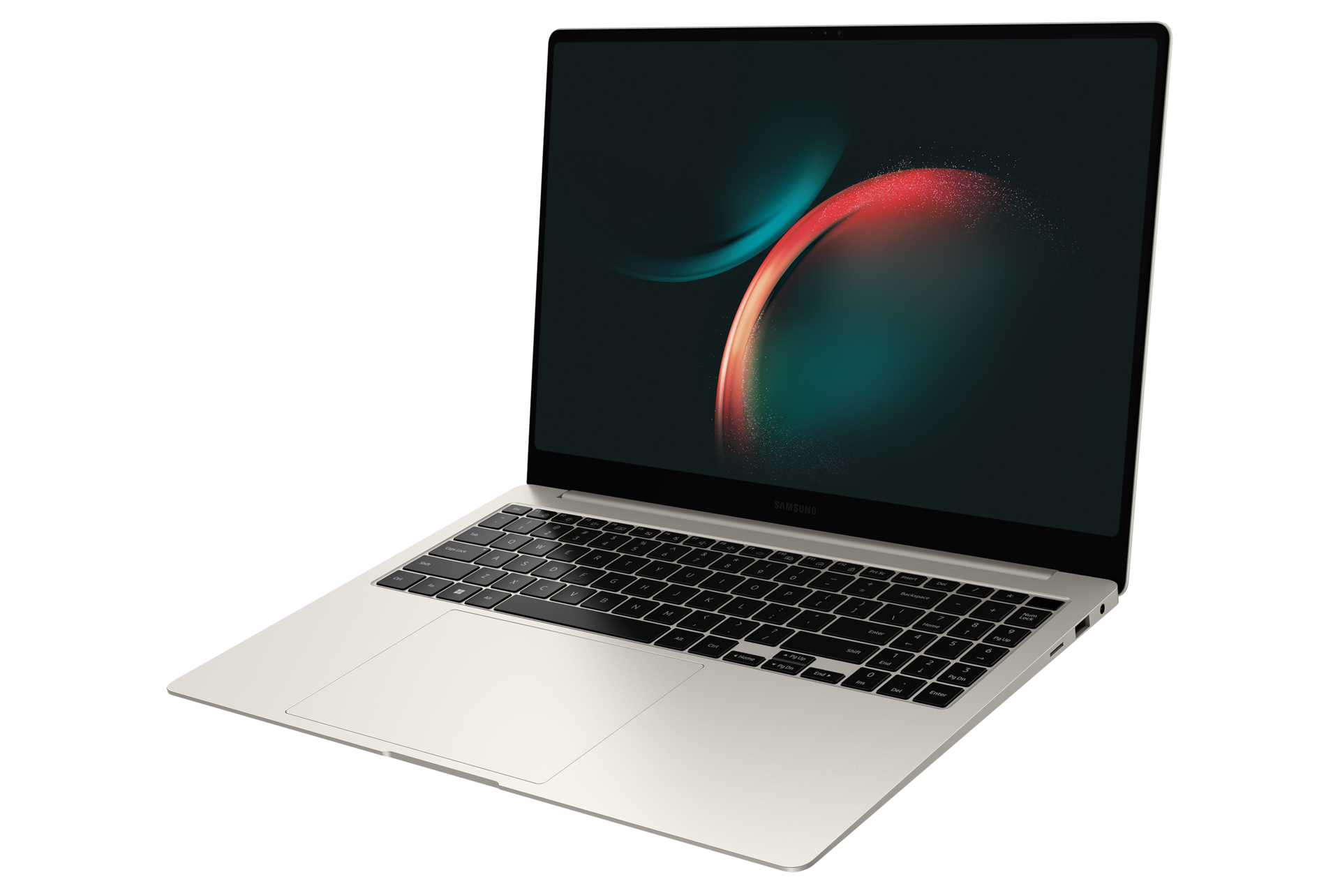 갤럭시 북3 Pro 40.6 cm Core™ i7 / 512 GB NVMe SSD 베이지 측면 왼쪽