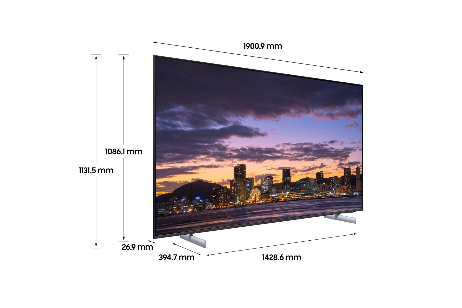 2023 Crystal UHD 214 cm 스탠드형 KU85UC8100FXKR Samsung 대한민국