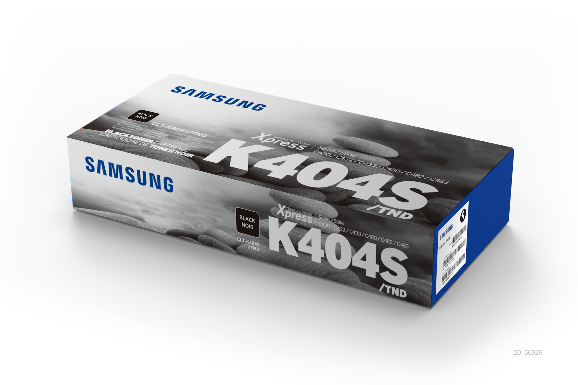 컬러 레이저 프린터 토너 1,500 매 블랙 컬러 박스 이미지