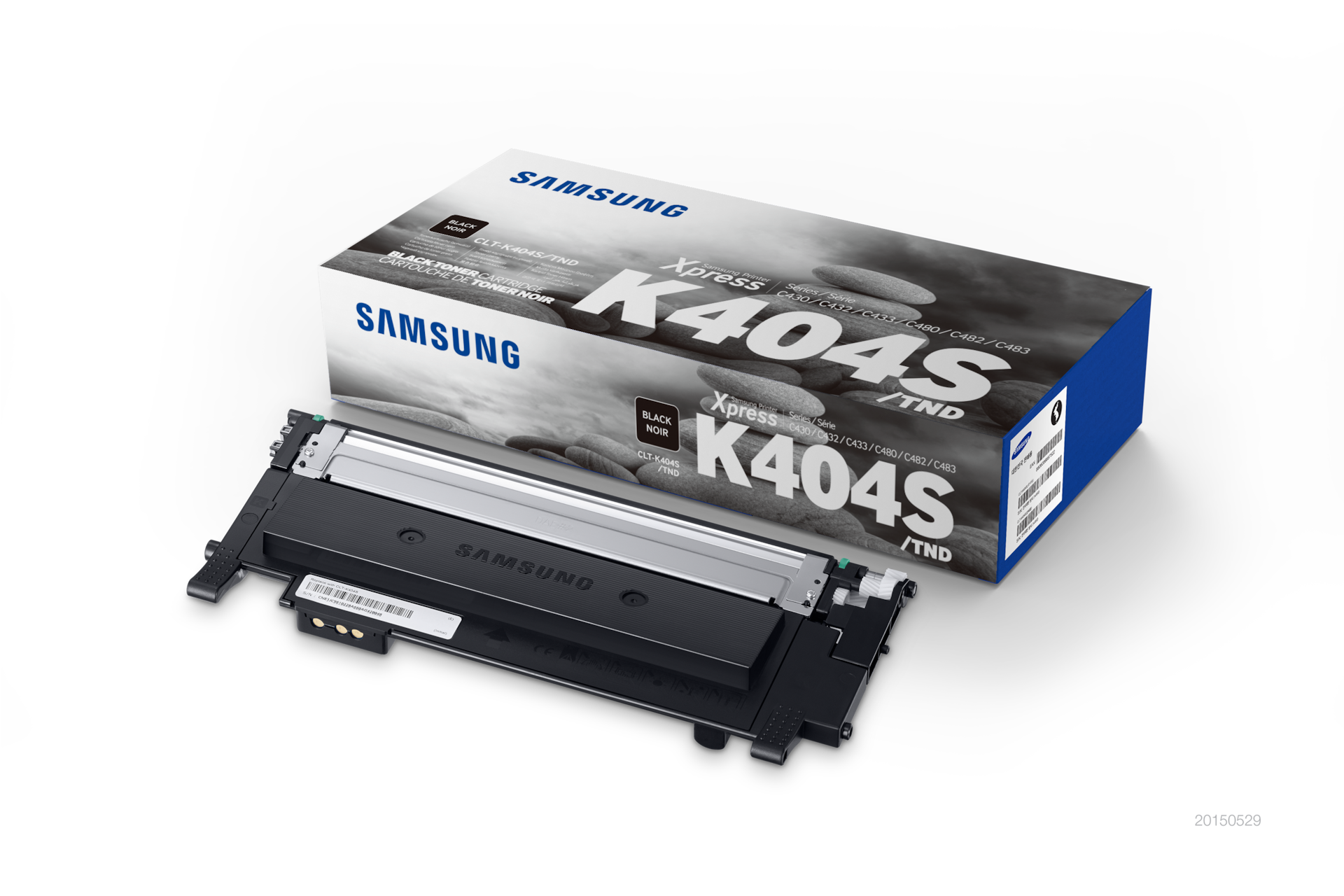 컬러 레이저 프린터 토너 1,500 매 블랙 컬러 박스+토너 이미지