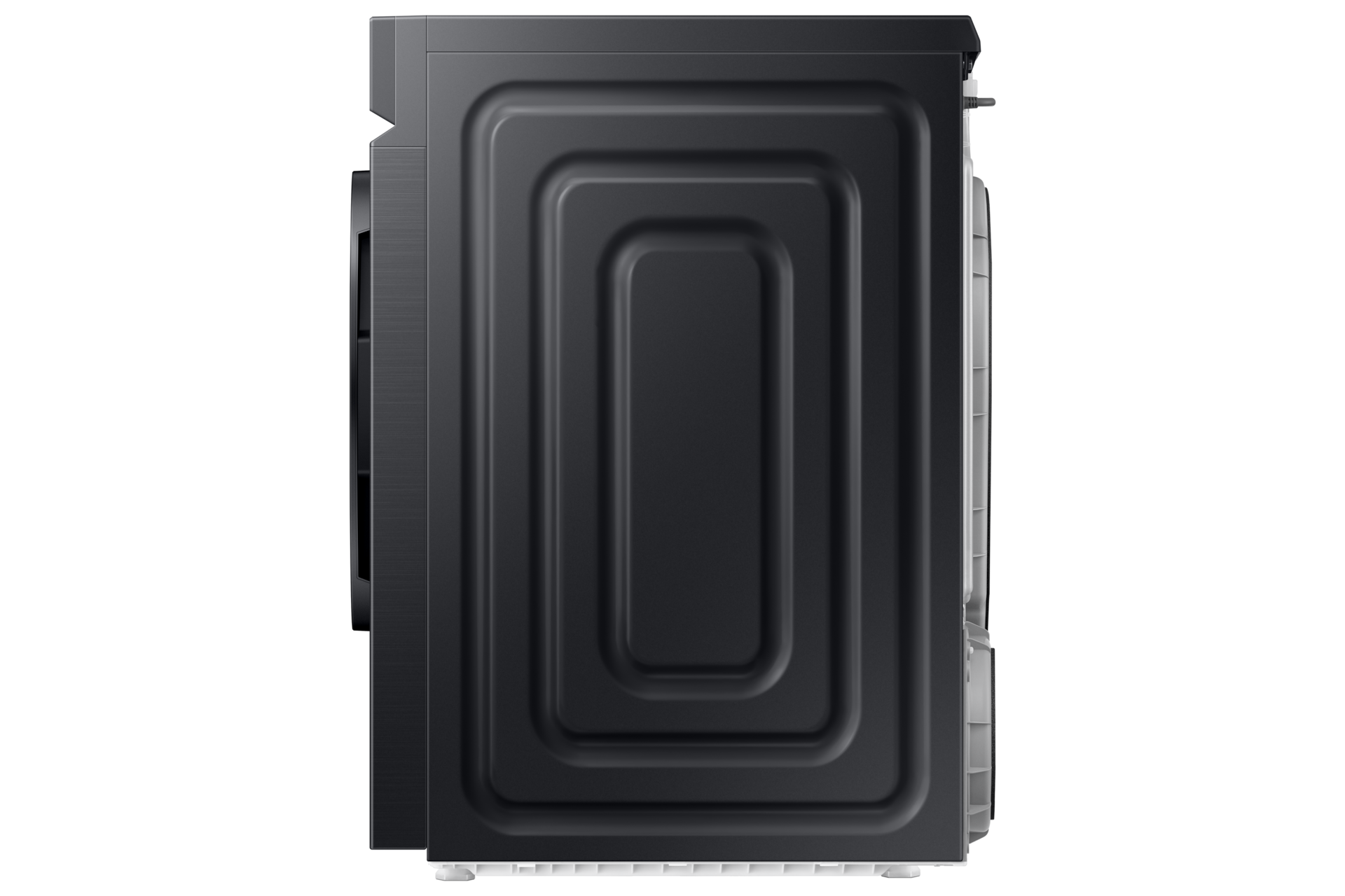 Bespoke AI 건조기 슬림 10kg 블랙캐비어 측면