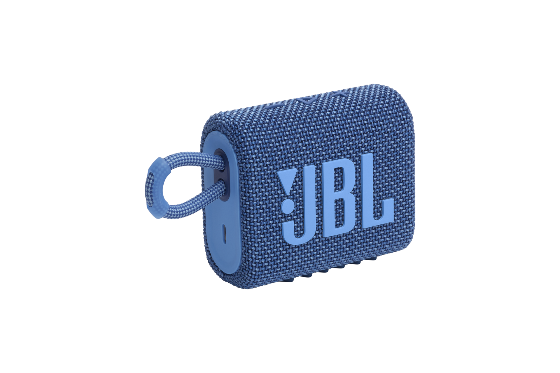 JBL GO 3 ECO 블루투스 스피커 블루 제품 측면