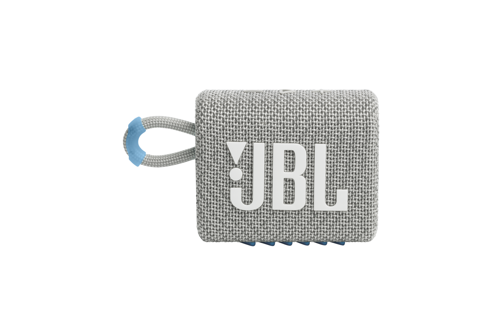 JBL GO 3 ECO 블루투스 스피커 화이트 제품 정면