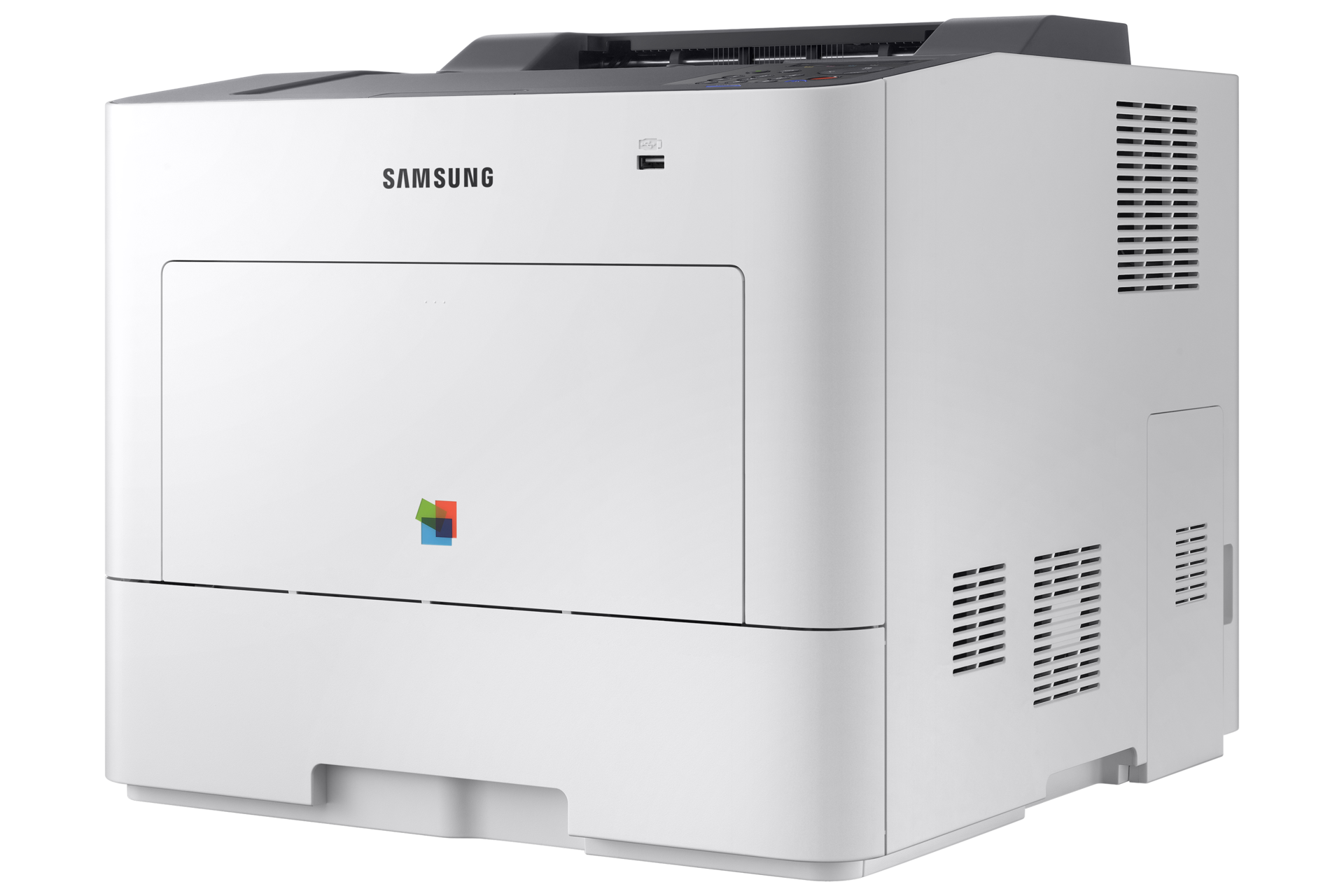 A4 컬러 레이저 프린터 C40 시리즈 40 ppm SL-C4040ND/GOV 왼쪽으로 45도 돌아간 이미지