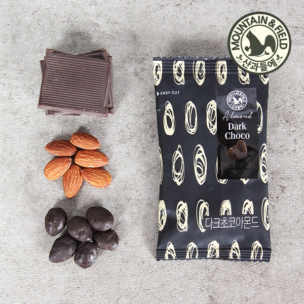 [산과들에] 각 다크초콜릿20봉)아몬드+헤이즐넛+마카 2번째 이미지