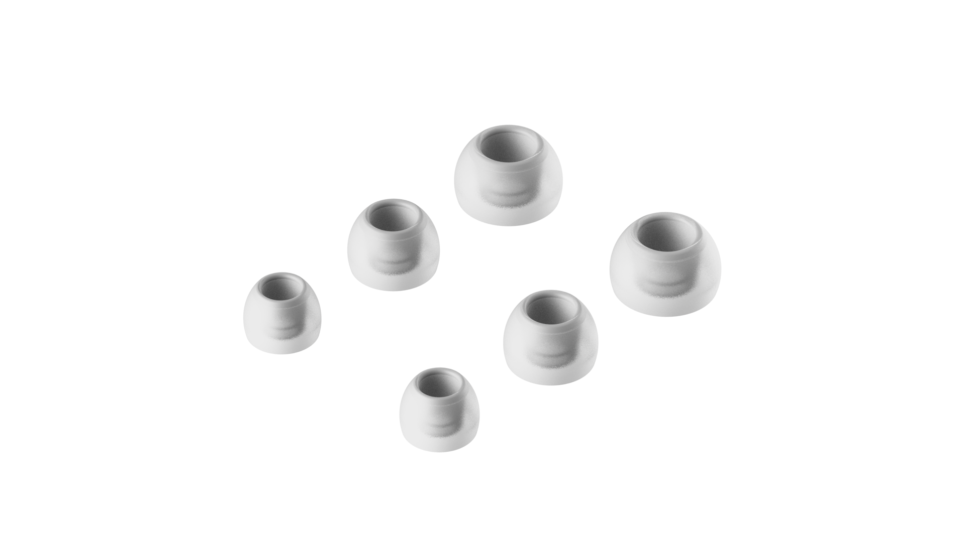 3.5 mm 유선 이어폰 화이트 이어팁