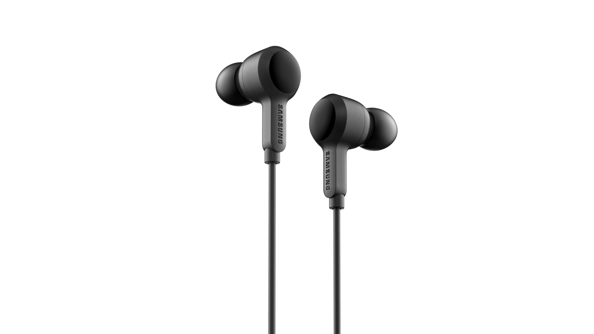 C타입 커널형 유선 이어폰 블랙 대표 정면 이미지