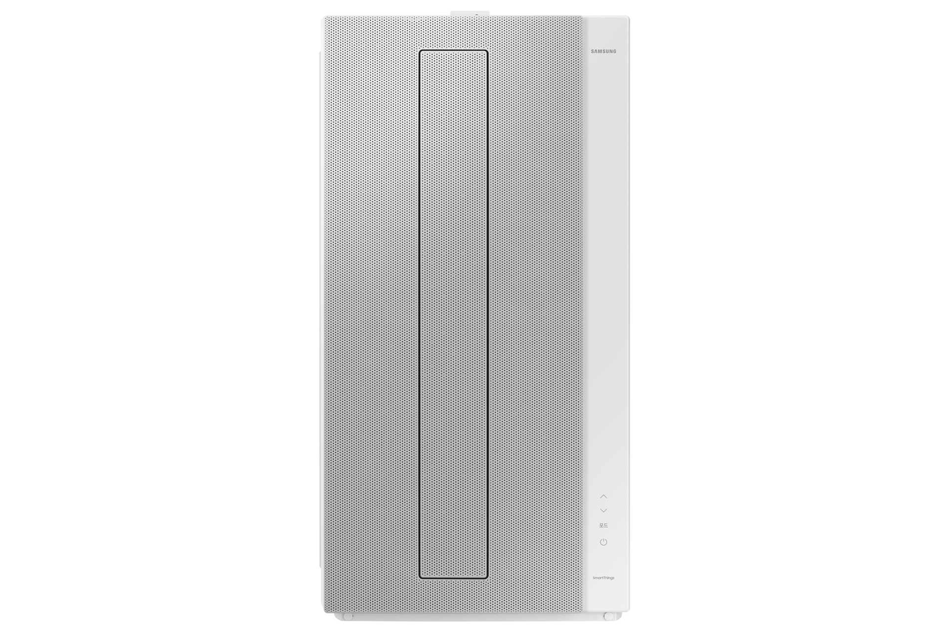 Bespoke 무풍에어컨 윈도우핏 19.2㎡ (매립형)+길이 연장킷 105cm 캔버스 그레이 AW06C7155GWAZ3 창문형 에어컨 정면