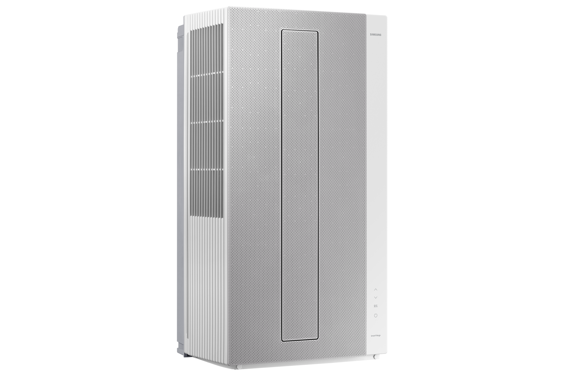 Bespoke 무풍에어컨 윈도우핏 19.2㎡ (매립형)+길이 연장킷 105cm 캔버스 그레이 AW06C7155GWAZ3 창문형 에어컨 좌측 15도