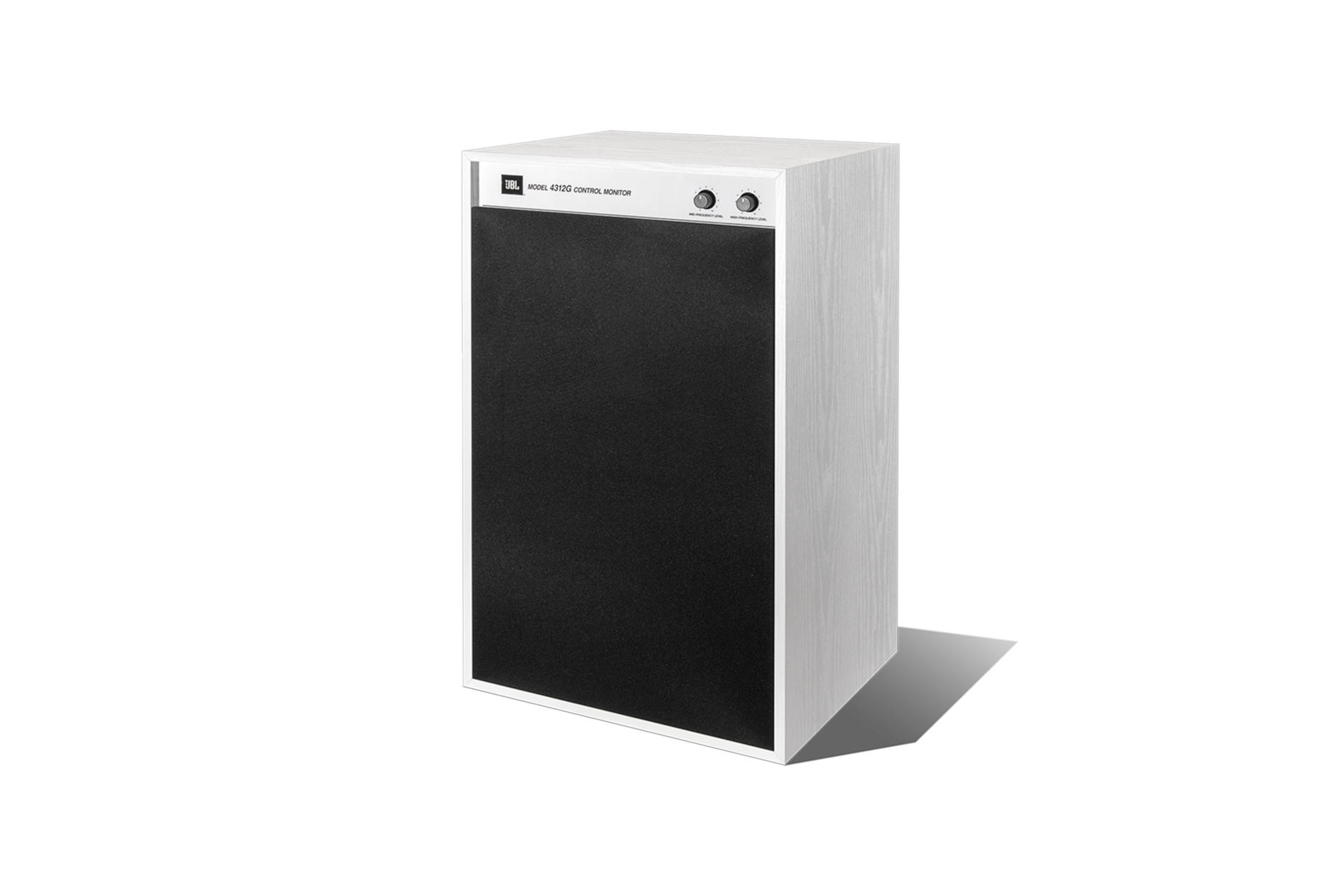 JBL 4312G 프리미엄 스피커 화이트 좌측면