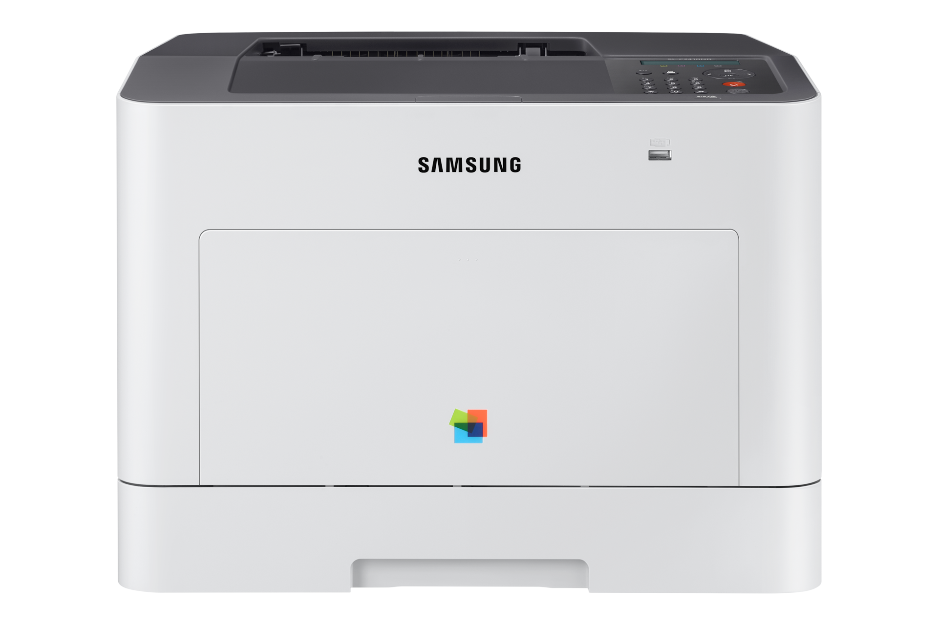 A4 컬러 레이저 프린터 C24 시리즈 24 ppm SL-C2410ND/KRM 정면 이미지