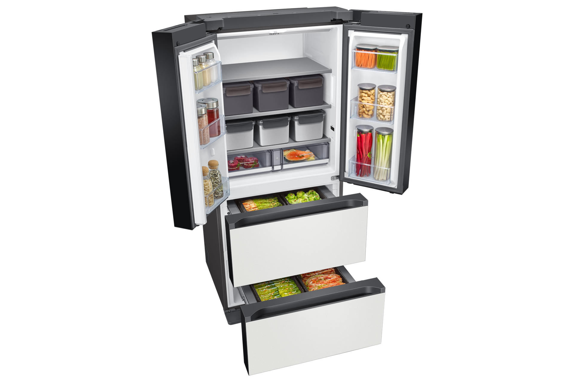 Bespoke 김치플러스 4도어 490L (메탈김치통 포함) 다섯번째 이미지