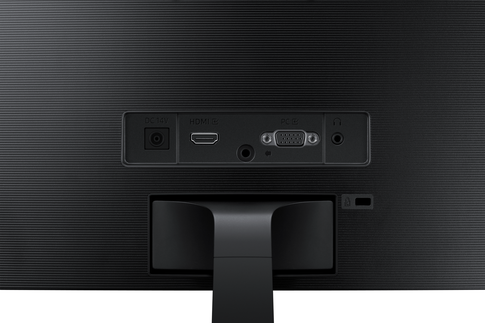 에센셜모니터 S36C (68.5 cm) 블랙 후면 포트