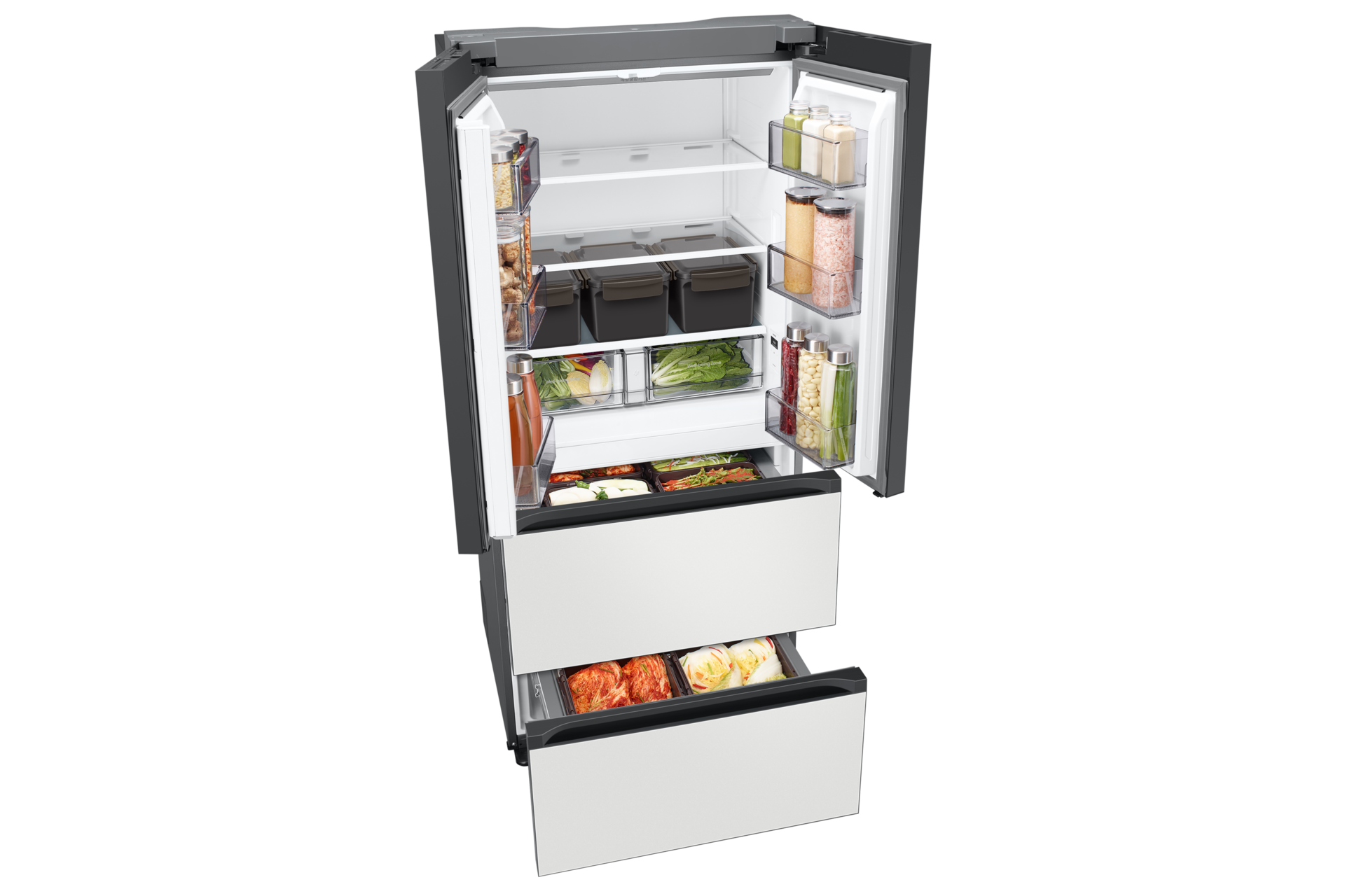 Bespoke 김치플러스 4도어 키친핏 420L 다섯번째 이미지