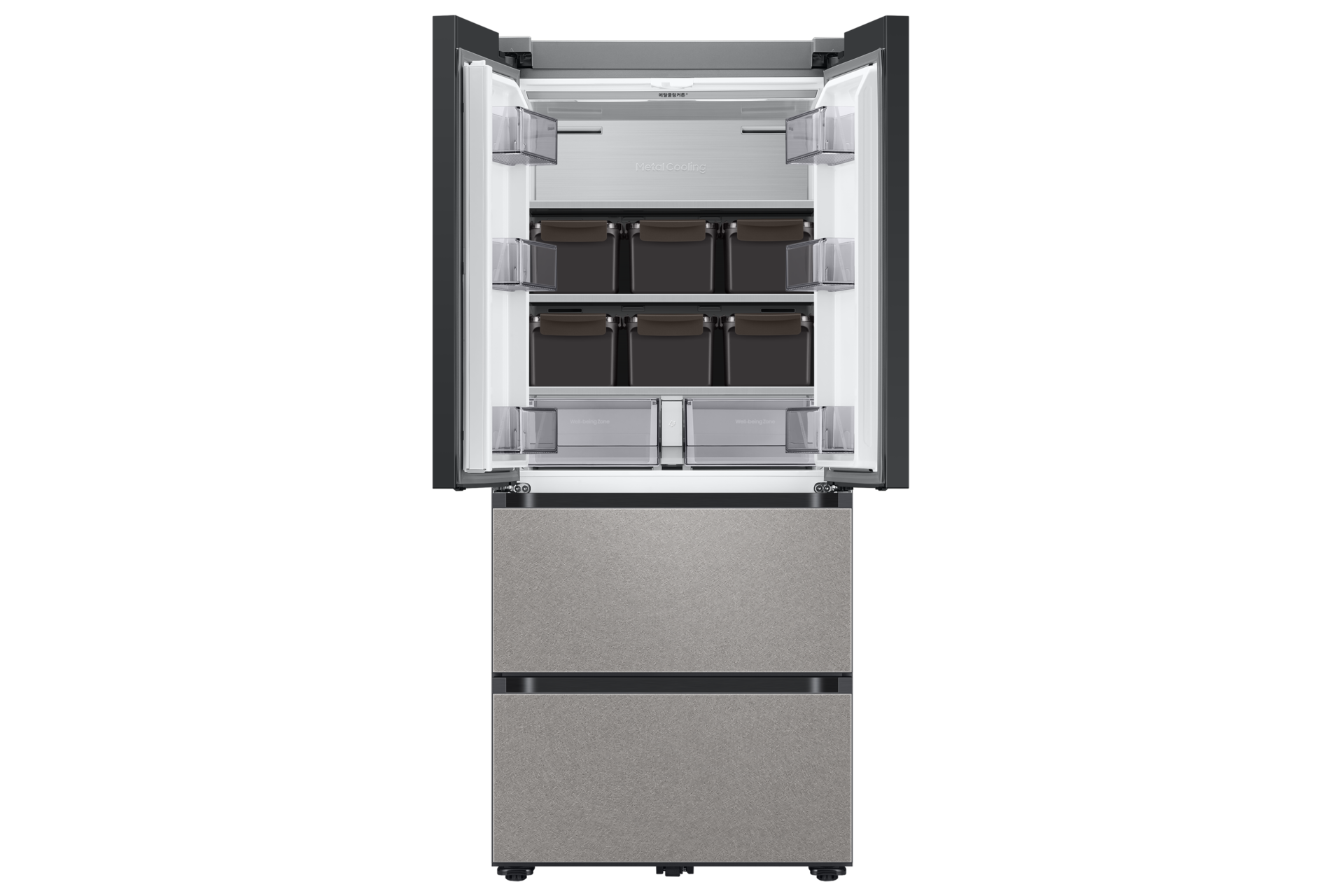 Bespoke 김치플러스 4도어 키친핏 420L 다섯번째 이미지