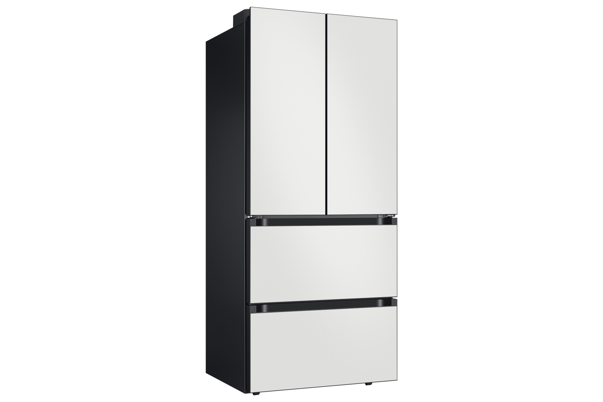 Bespoke 김치플러스 4도어 키친핏 420L 코타 화이트 좌측면