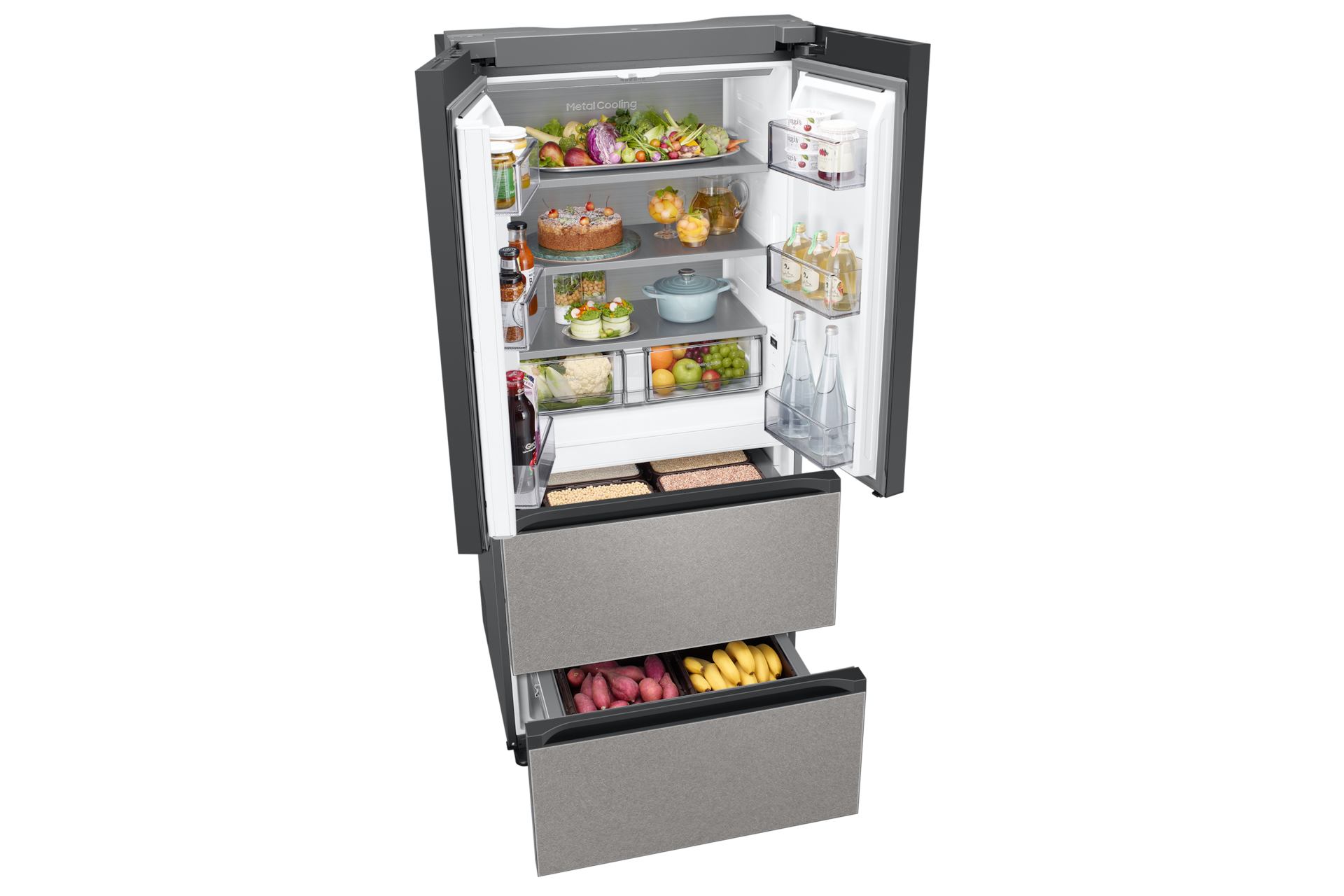 Bespoke 김치플러스 4도어 키친핏 420L 여섯번째 이미지