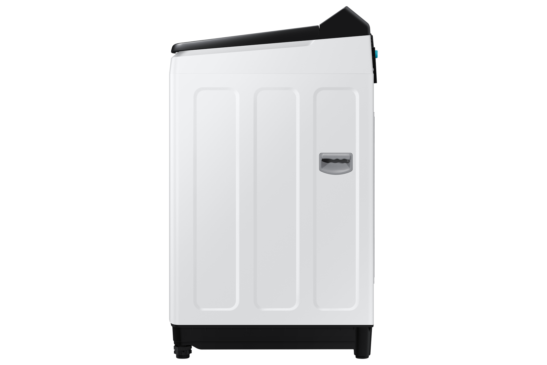 통버블 세탁기 18kg 화이트 측면