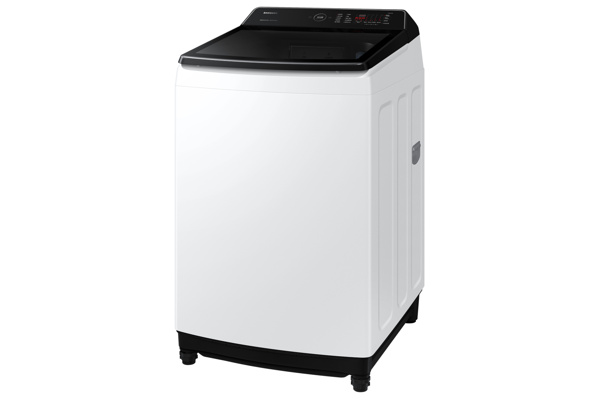 통버블 세탁기 18kg 화이트 우측 15도