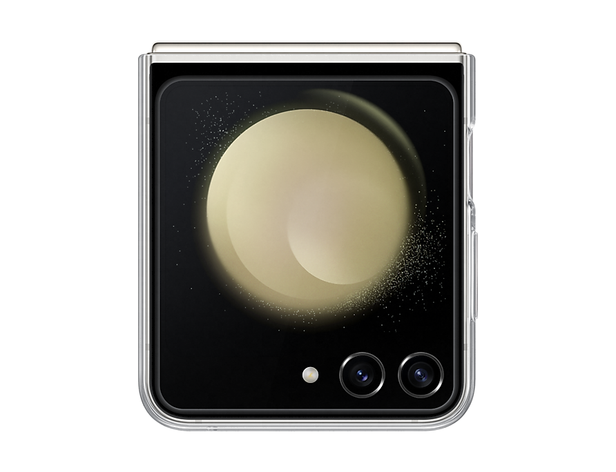갤럭시 Z 플립5 플립수트 케이스 (투명) 제품 메인 이미지 