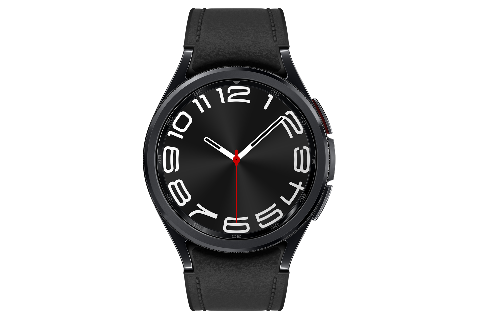 갤럭시 워치6 클래식 43 mm (LTE 자급제) 블랙 컬러 제품 정면